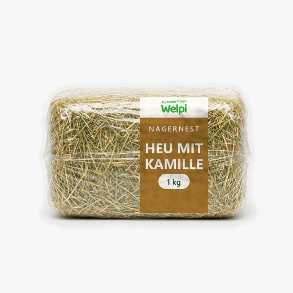 NagerNest Heu mit Kamille